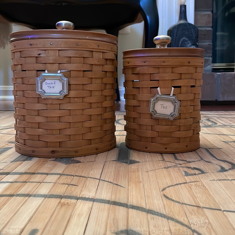 Longaberger Canisters